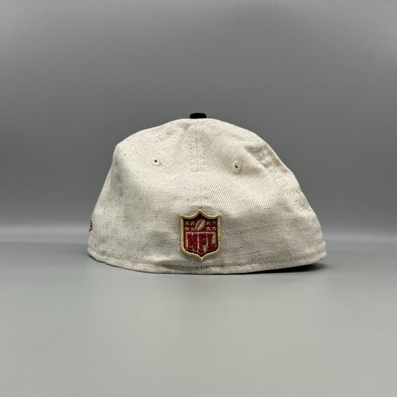 New Era San Francisco 49ers Candlestick Park Farewell Linen 59FIFTY 7 1/4 RARE - Picture 4 of 9